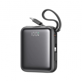Ārējā baterija Power Bank Joyroom JR-PBF27 22.5W Mini 10000mAh melna