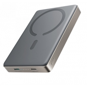 Ārējā baterija Power Bank Joyroom JR-PBM08 Pro 20W Magnetic Wireless 10000mAh Natural Titanium