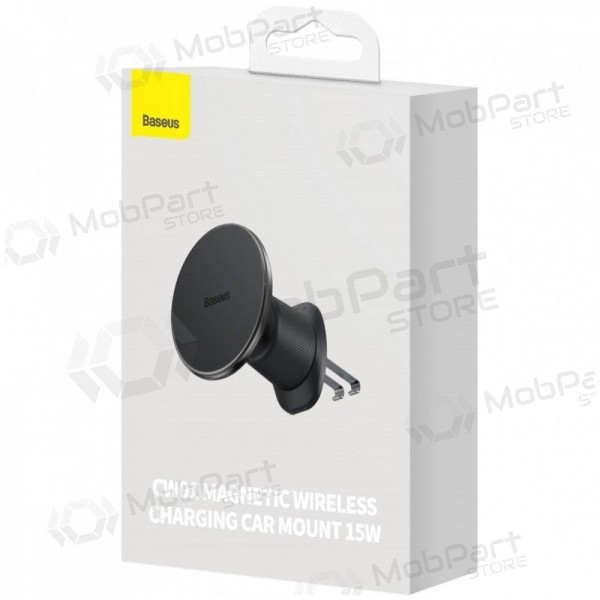 Automobilinis laikiklis-lādētājs Baseus CW01 MagSafe 15W melns C40141001111-00