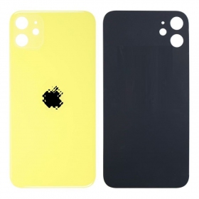 Apple iPhone 11 aizmugurējais baterijas vāciņš (dzeltens) (bigger hole for camera)
