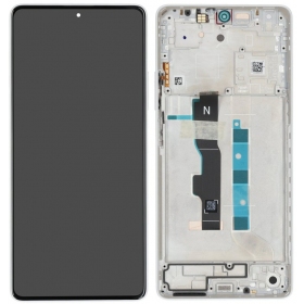 Xiaomi Redmi Note 13 5G ekrāns (balts) (ar rāmīti) (oriģināls)