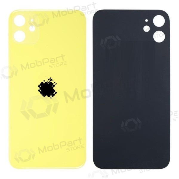 Apple iPhone 11 aizmugurējais vāciņš (dzeltens)
