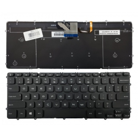 Dell: Precision M3800 XPS 15 9530 klaviatūra                                                                            