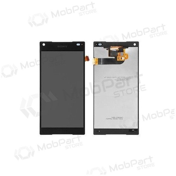 Sony Xperia Z5 compact E5803 / Xperia Z5 compact E5823 ekrāns (melns) (refurbished, oriģināls)