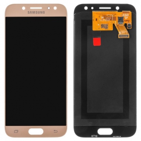 Samsung J530F Galaxy J5 (2017) ekrāns (no logo) (zelta) (OLED)