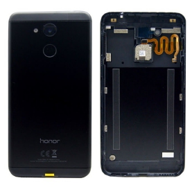 Huawei Honor 6C Pro aizmugurējais baterijas vāciņš (melns) (lietots grade B, oriģināls)