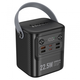 Ārējā baterija Power Bank Hoco J152 22.5W+PD20W 80000mAh melna
