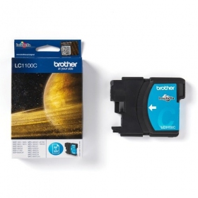 Brother LC-1100C (LC1100C) tintes kasetne, zila
