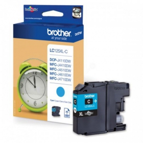 Brother LC125XLC (LC125XLC), gaišzils  kasetne tintes printeriem