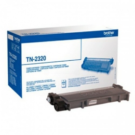Brother TN-2320 (TN2320), melna kasetne paredzēts lāzerprinteriem, 2600 lapas.