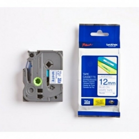 Brother TZe-233 (TZe233) laminēta marķēšanas lente 12mm 8m, zila uz balta