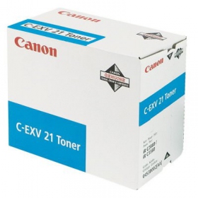 Canon C-EXV 21 (0453B002), gaišzils  kasetne paredzēts lāzerprinteriem, 14000 lapas.
