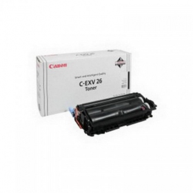 Canon C-EXV 26 (1660B006 / 1660B011), melna kasetne paredzēts lāzerprinteriem, 6000 lapas.