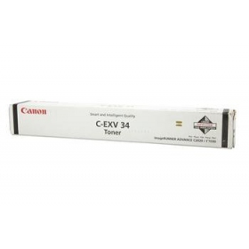 Canon C-EXV 34 (3782B002), melna kasetne paredzēts lāzerprinteriem, 23000 lapas.