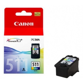 Canon CL-511 (2972B001), trispalvė kasetne tintes printeriem