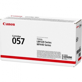 Canon CRG 057 (3009C002) melna kasetne paredzēts lāzerprinteriem, 3100 lapas.