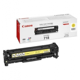 Canon CRG 718 (2659B002) dzeltens kasetne paredzēts lāzerprinteriem, 2900 lapas.