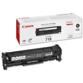Canon CRG 718 (2662B002) melna kasetne paredzēts lāzerprinteriem, 3400 lapas.