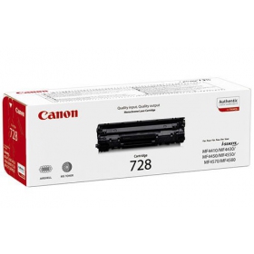 Canon CRG 728 (3500B002) melna kasetne paredzēts lāzerprinteriem, 2100 lapas.