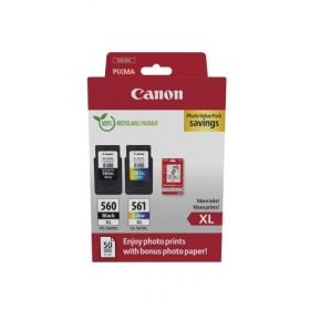 Canon CRG PG-560XL/CL-561XL (3712C008) tintes kasetņu komplekts, BK/CMY