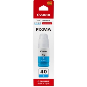 Canon GI-40C (3400C001) tintes uzpildes pudelīte, zila