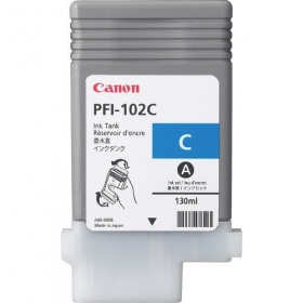 Canon PFI-102C (0896B001) tintes kasetne, zila (SPEC)