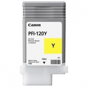 Canon PFI-120 (2888C001), dzeltena kasetne tintes printeriem