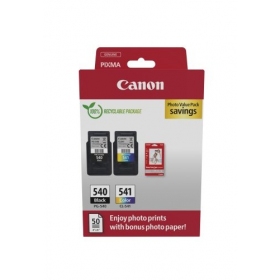 Canon PG-540/CL-541 (5225B013) foto vērtību komplekts tintes kasetņu komplekts, BK/CMY