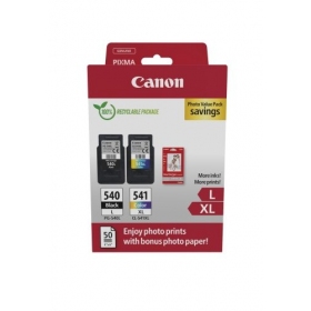 Canon PG-540L/CL-541XL (5224B012) Foto vērtības iepakojums Tintes kasetņu komplekts, BK/CMY
