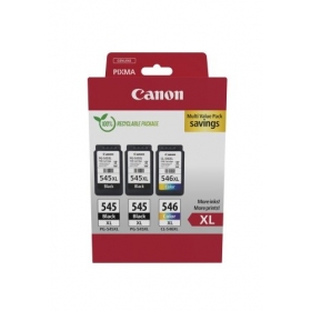 Canon PG-545XL/CL-546XL (8286B013) Tintes kasetņu komplekts, BK/CMY