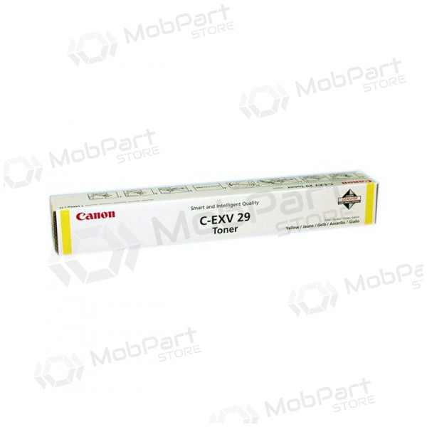 Canon C-EXV 29 (2802B002), dzeltens kasetne paredzēts lāzerprinteriem, 27000 lapas.