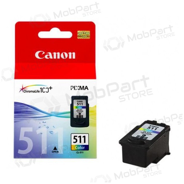 Canon CL-511 (2972B001), trispalvė kasetne tintes printeriem
