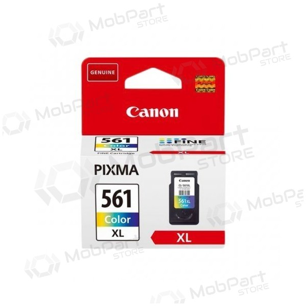 Canon CL561XL kasetņu komplekts XL (3730C001) + zila, purpura, dzeltena kasetne tintes printeriem