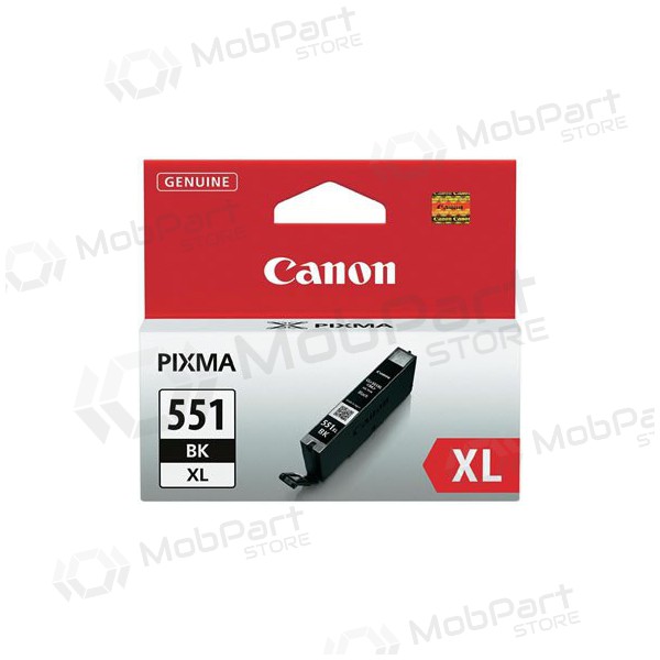 Canon CLI-551XL (6443B001), melna kasetne tintes printeriem