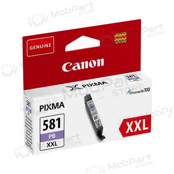 Canon CLI-581 XXL (1999C001), foto gaišzils  kasetne tintes printeriem