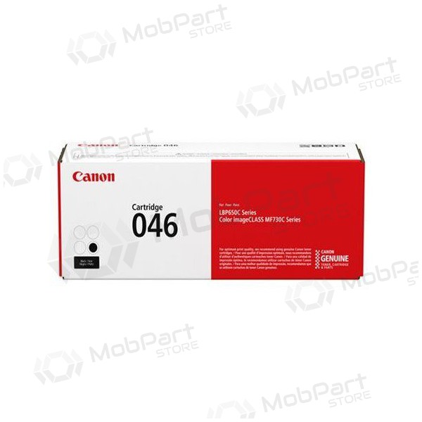 Canon CRG 046 (1250C002), melna kasetne paredzēts lāzerprinteriem, 2200 lapas.