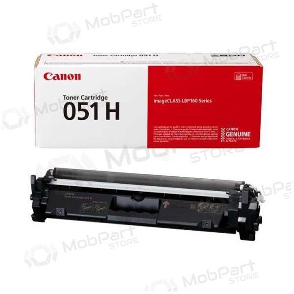 Canon CRG 051H (2169C002) melna kasetne paredzēts lāzerprinteriem, 4100 lapas.