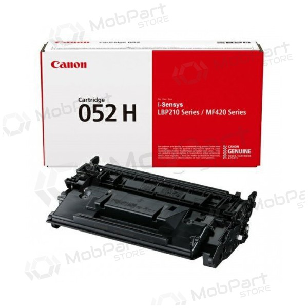 Canon CRG 052H (2200C002) melna kasetne lāzerprinteriem, 9200 lpp.