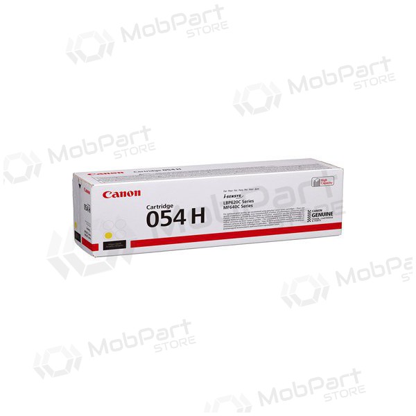 Canon CRG 054H (3025C002) dzeltens kasetne paredzēts lāzerprinteriem, 2300 lapas.