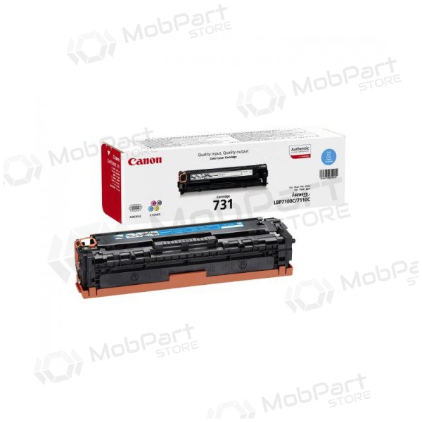 Canon CRG 731 (6271B002) gaišzils  kasetne paredzēts lāzerprinteriem, 1500 lapas.