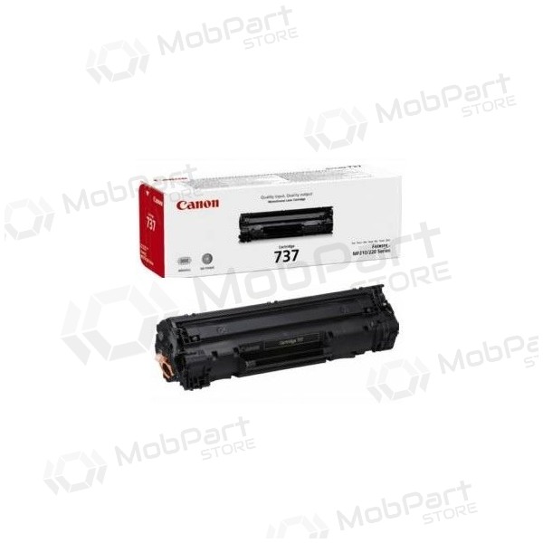 Canon CRG 737 (9435B002) Lāzerkasetne, Melna (SPEC)