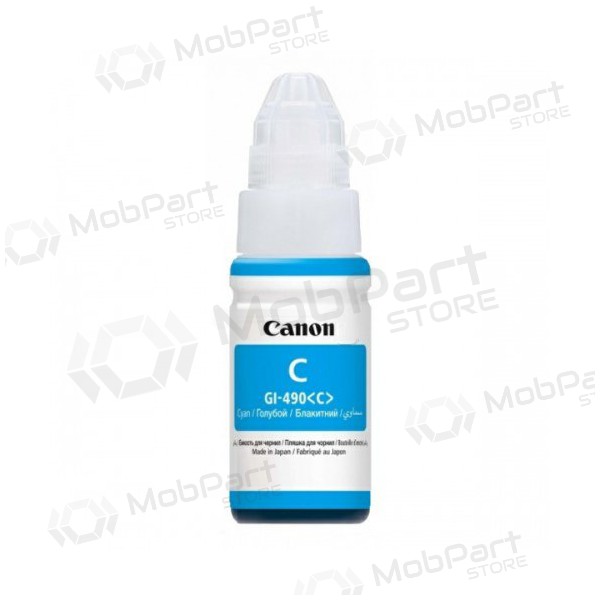Canon GI-490 Nachfulltinte (0664C001), gaišzils  kasetne tintes printeriem