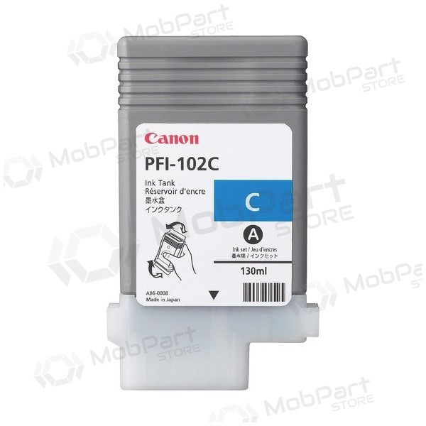 Canon PFI-102C (0896B001) tintes kasetne, zila (SPEC)