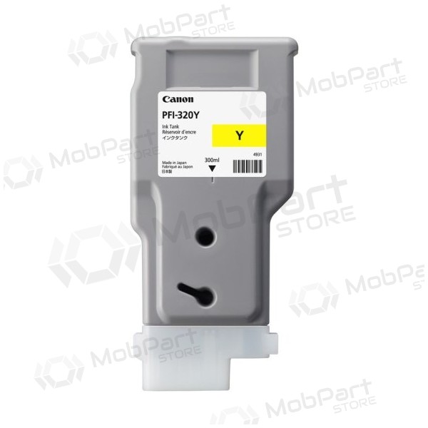 Canon PFI-320Y (2893C001) tintes kasetne, dzeltena