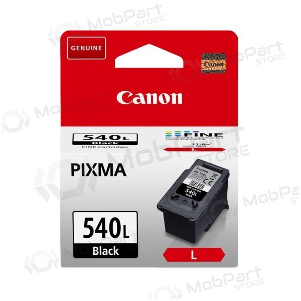Canon PG-540L kasetne tintes printeriem, piemērota PIXMA MX475, MX515, MX395, melna (300 lpp.)