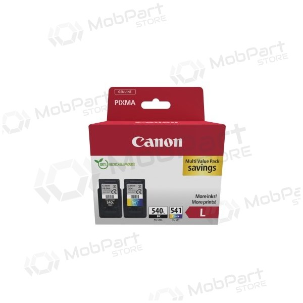 Canon PG540L/CL541XL (5224B013) tintes kasetņu komplekts, BK/CMY