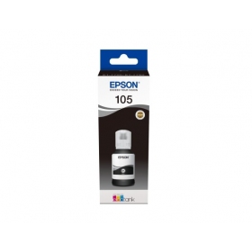 Epson 105 EcoTank (C13T00Q140) tintes uzpildes pudelīte, melna