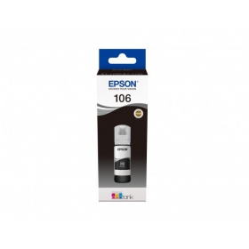Epson 106 (C13T00R140), foto melna kasetne tintes printeriem, 70 ml