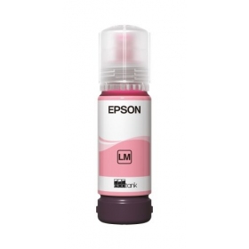 Epson 108 EcoTank (C13T09C64A) tintes uzpildes pudelīte, gaiši purpursarkana