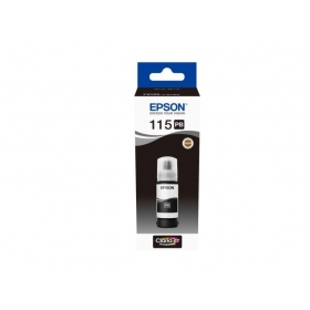 Epson 115 EcoTank (C13T07D14A) tintes uzpildes pudelīte, foto melna